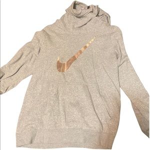 Small (cowl neck) women’s nike hoodie
